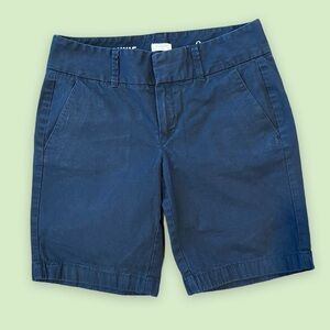 J. Crew Frankie Stretch Navy Blue Shorts Women’s Size 0